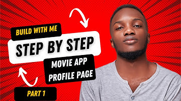 Developing a Movie App Profile Page in Flutterflow | Part 1: Step-by-Step Guide Using Figma Designs