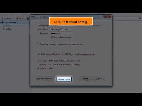 Thunderbird: How to Configure a POP Email Account