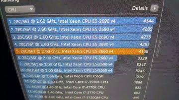 Dual E5-2660 V4 test 04/04/18