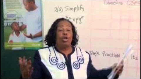 2014     2015 episode 18 CSEC January 2015 Paper 2 Review  Mastering Mathematics Antigua