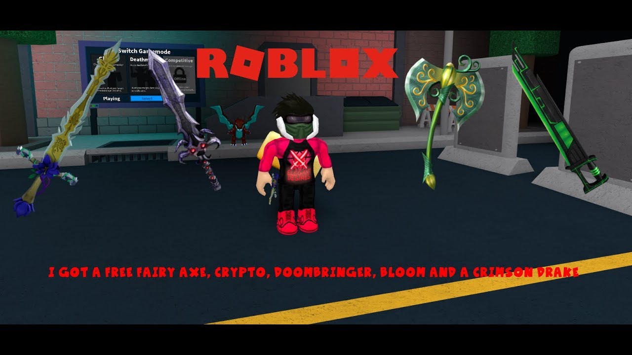 I GOT A FREE CRIMSON DRAKE AND FREE KNIFES. (Roblox Assassin ... - 