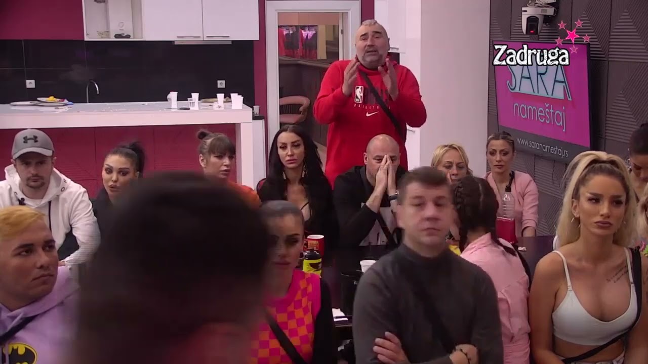 Zadruga 6 - Milan pokopao Bebicu, on ne zna gde bije - 18.11.2022.