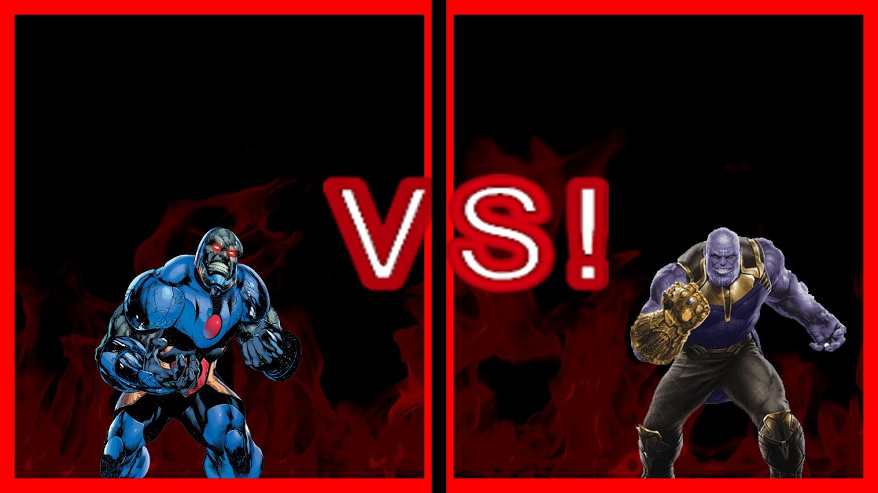 Minecraft Duel: Darkseid vs Thanos - DC Comics vs Marvel Comics