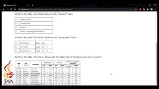 DBMS Question Session Task No 18 | 1st Year | Semester 01 | Java Institute | Zahara Rasheeda