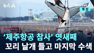 ‘제주항공 참사’ 엿새째…꼬리 날개 들고 마지막 수색 / 채널A / 특집 뉴스A
