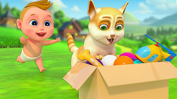 Bài Hát Thiếu Nhi: Rửa Mặt Như Mèo Remix | Nhạc Thiếu Nhi Chú Mèo Con Vui Nhộn