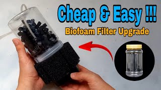 Aerator Biofoam Filter Modified Aquarium Filter Diy