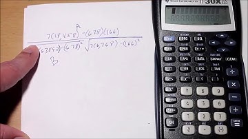 How To Store and Recall Numbers on the TI-30XIIS