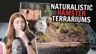 My THOUGHTS on Naturalistic Hamster Terrariums