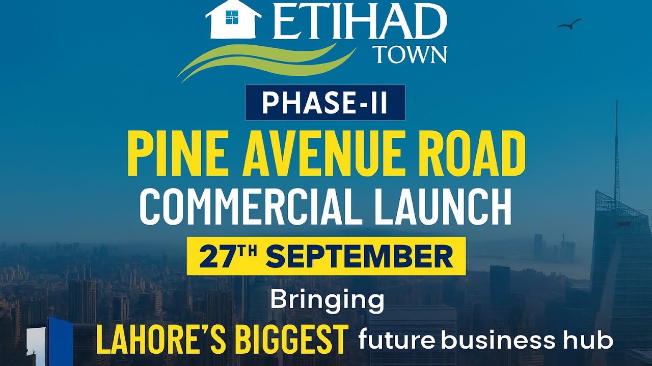 Etihad Town Phase II | Pine Avenue Commercial Launch | 27 Sept Event