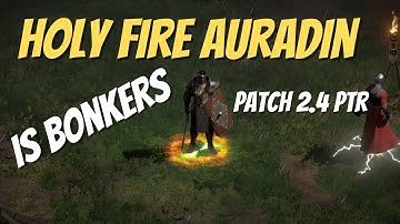 1 minute cows?! Holy Fire Auradin is POWERFUL In Patch 2.4 PTR - D2R / Diablo 2 Resurrected