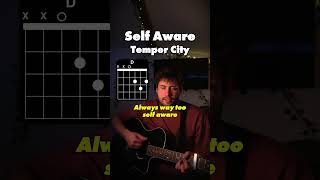 How to play Self Aware by Temper City on the Guitar