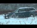 SUBARU OUTBACK по первому снегу