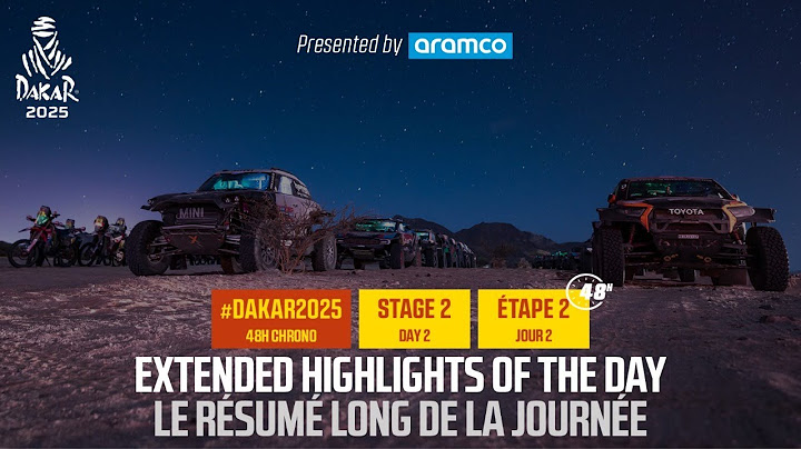 Extended highlights of Stage 2 - Day 2 presented by Aramco - #Dakar2025