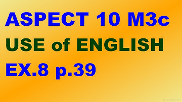 ASPECT 10 for Kaz M3c EX.8 p.39