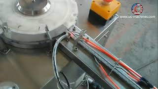 Inner plug assembly machine sauce bottle plastic cap lining machine wadding equipment