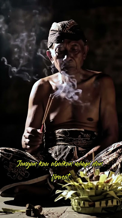 'Wejangan Leluhur untuk yang Lahir Jumat Kliwon #weton #primbonjawa #jawa #mistis #trendingshorts