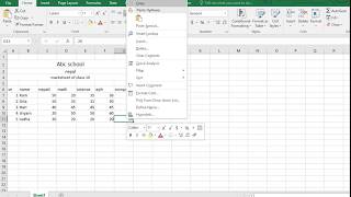 Microsoft Excel Part -2 insert/select/delete/update data