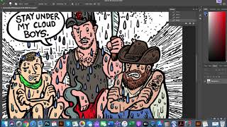 Cloudy with a Chance of Boston Rob - Survivor 40 Comic
This is a full color comic print for the 5th episode of Survivor 40, Winners at War. Featured in the piece is Boston Rob under a raincloud of controlling strategy. This print accompanied Tom Santilli’s Survivor recap on Reality Tea!
Music is A New Orleans Crawfish Boil by the talented Unicorn Heads.
Full Color prints available at www.DabuDoodles.com (https://dabudoodles.com/product/cloudy-with-a-chance-of-boston-rob-survivor-waw-episode-3-print/)
Stickers, Shirts, and more are also on Redbubble.com (https://www.redbubble.com/people/dabudoodles/shop) Cloudy with a Chance of Boston Rob - Survivor 40 Comic