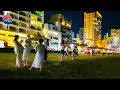 [4K] BUSAN Walk - Gwangan Bridge FIREWORKS, The Night Scenery of Beach in the Summer Holiday Season.