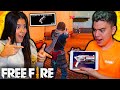 MI NOVIA ESCOGE MIS ARMAS A UNA PARTIDA DE LLEGAR A HEROICO EN FREE FIRE *wOW*