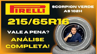 Pneu 21565R16 Pirelli Scorpion Verde As 102H