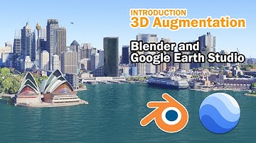 Blender & Google Earth Studio - 3D-vergroting 🌎 + 🔥