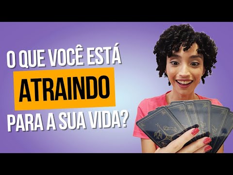 TUDO o que você ESTÁ ATRAINDO PARA A SUA VIDA!! Te mostro AGORA! - YouTube