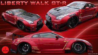 (4K)LIBERTY WALK LB-WORKS NISSAN GT-R R35 type2 - リバティーウォーク GT-R フルコンプリート仕様