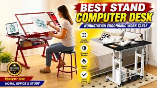 ✅Best Stand Computer Desk Workstation Ergonomic Work Table | Top 5 | 2026.