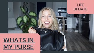 WHATS IN MY PURSE // Life Update!