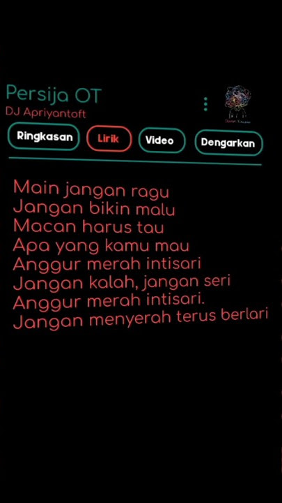 DJ main jangan ragu | anggur merah intisari (lirik lagu) 30 detik #liriklagu