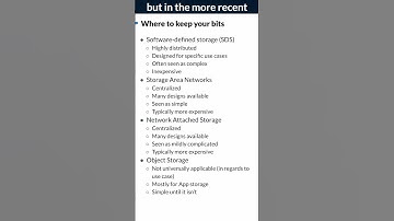Best Practices in OpenStack Storage