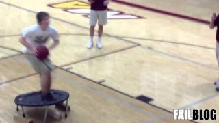 Mini Trampoline FAIL