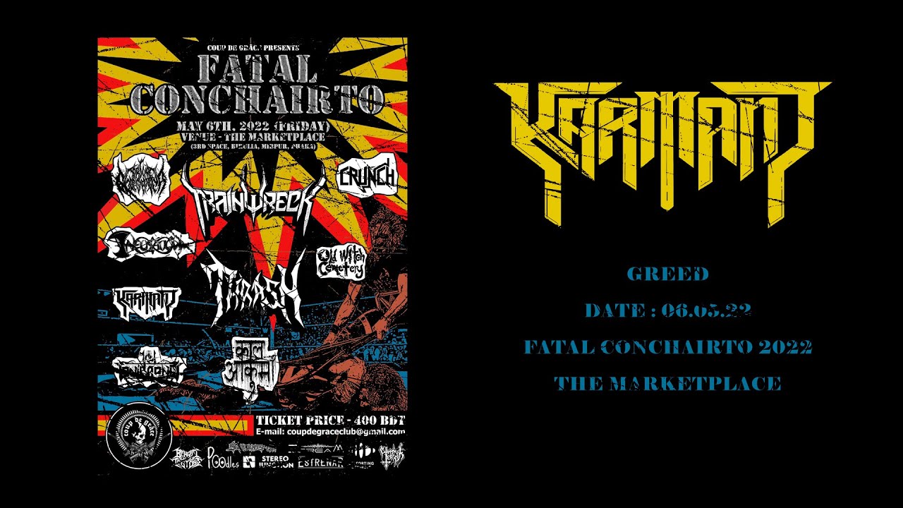 KARMANT - GREED live at Fatal Conchairto (Open Air)