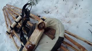 Frozen Bowdrill Skills by NorwegianBushcraft 3,761 views 3 years ago 12 minutes, 44 seconds