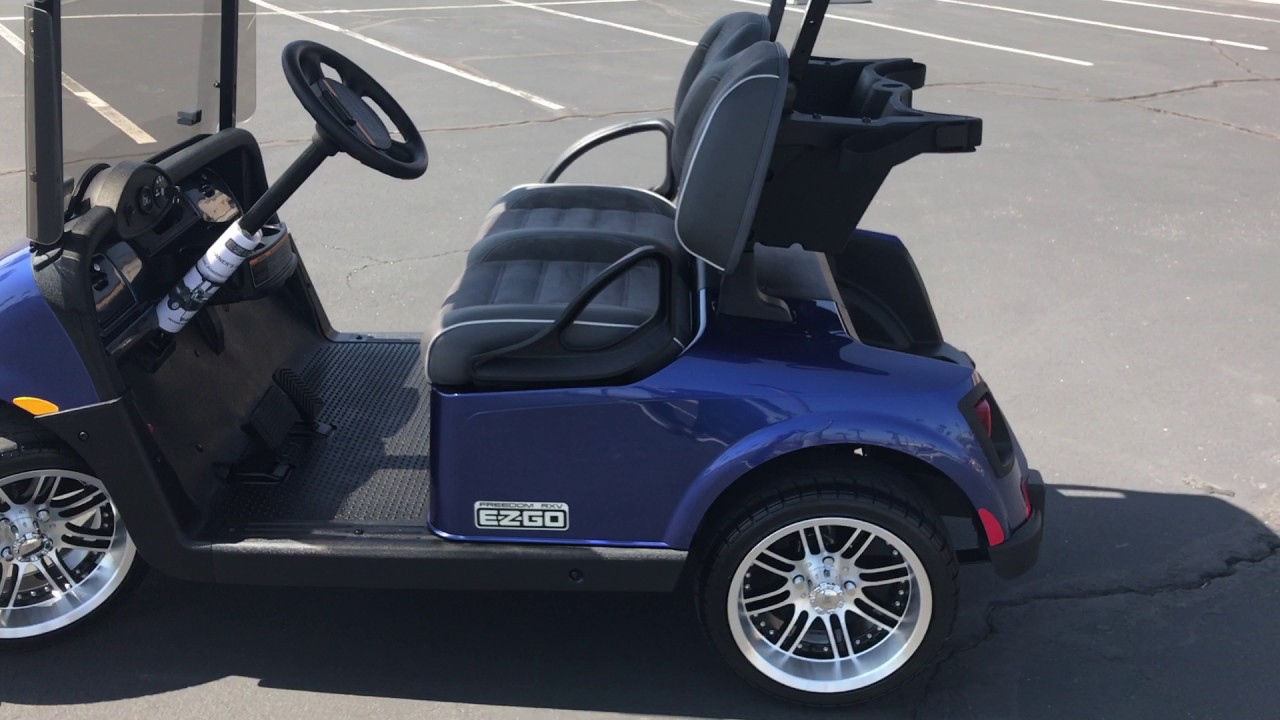 2017 EZGO Freedom RXV Caddyshack Golf Cars YouTube
