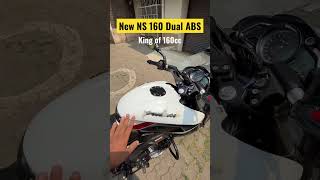 Finally Dual ABS NS 160 is here 🥵🔥#bhaveshjambhale #shorts