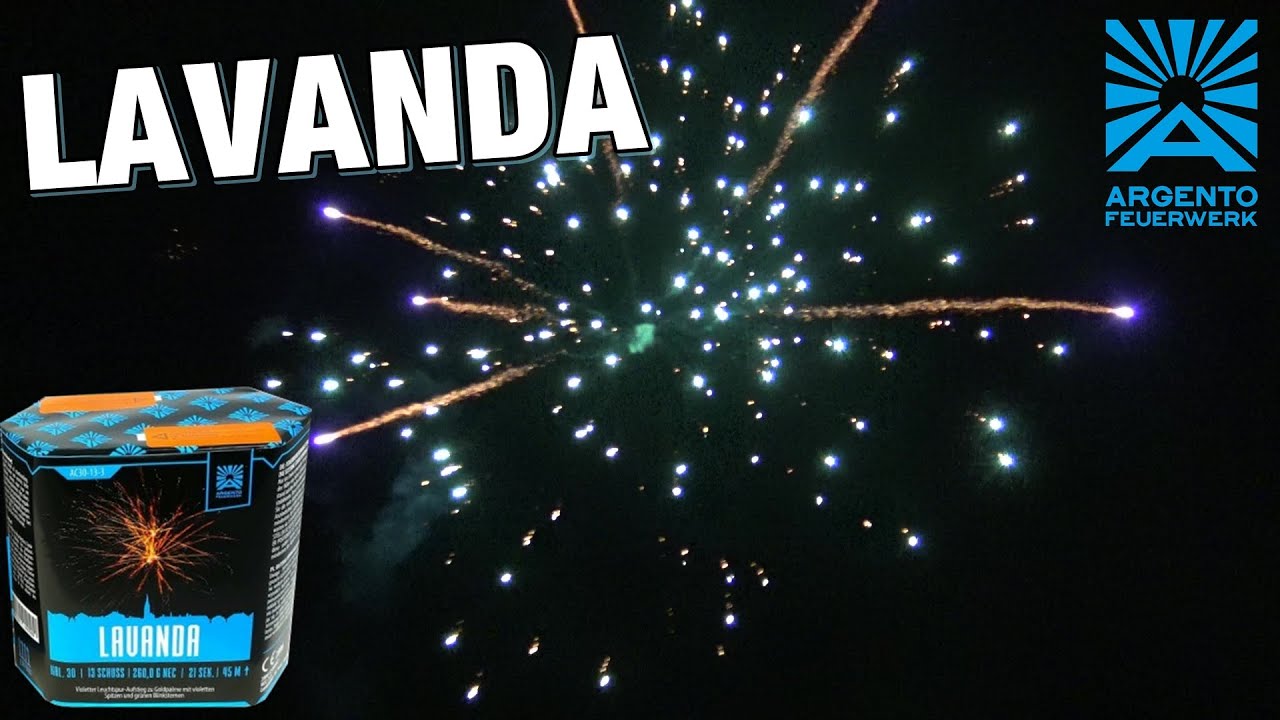 Argento Lavanda I 13 Schuss I EDEL!💯 I PyroMan