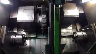 CNC Doppelspindel Drehmaschine MONFORTS DNC 5
