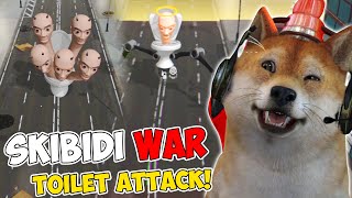 COBAIN GAME ASLI DARI SKIBIDI TOILET? - Skibidi War Toilets Attack screenshot 4