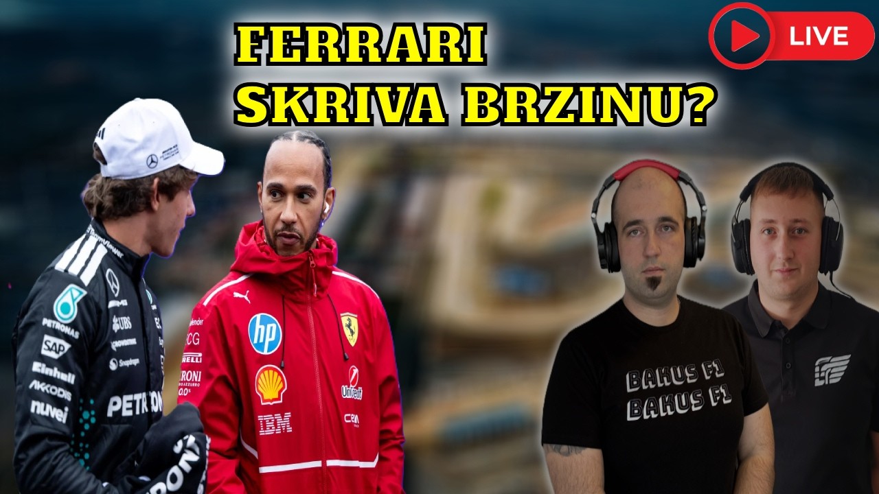 UŽIVO: Je li Red Bull u Nevolji? Istina o Testiranjima u Bahreinu! 🇧🇭 | Bakus F1 Podcast