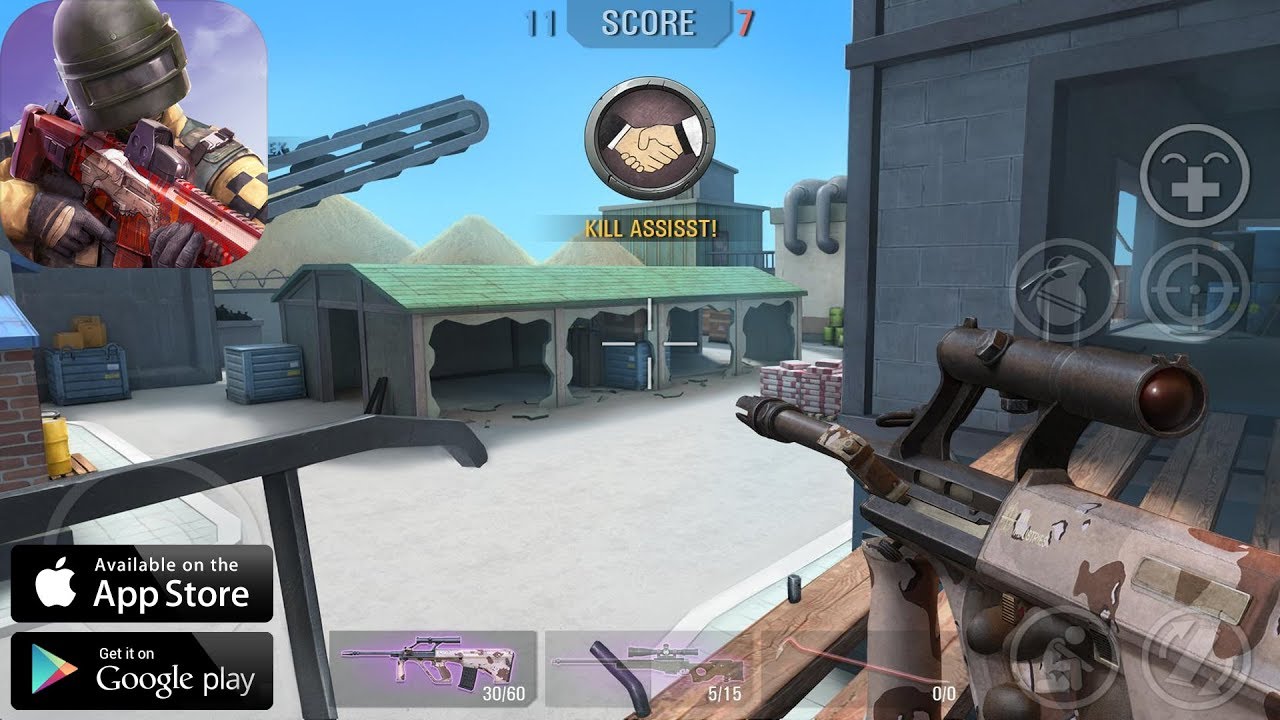 Crime Revolt Online Shooter (Android/iOS) Gameplay!