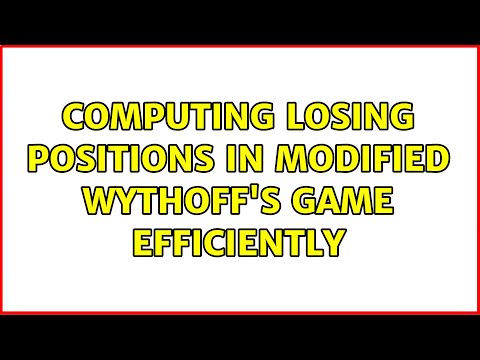 Computing losing positions