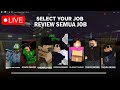Livestream Santuy Roblox [Part 5] - Nyobain Semua Job Yang Ada di CDID 1.2  [Jakarta]  #lutfimv