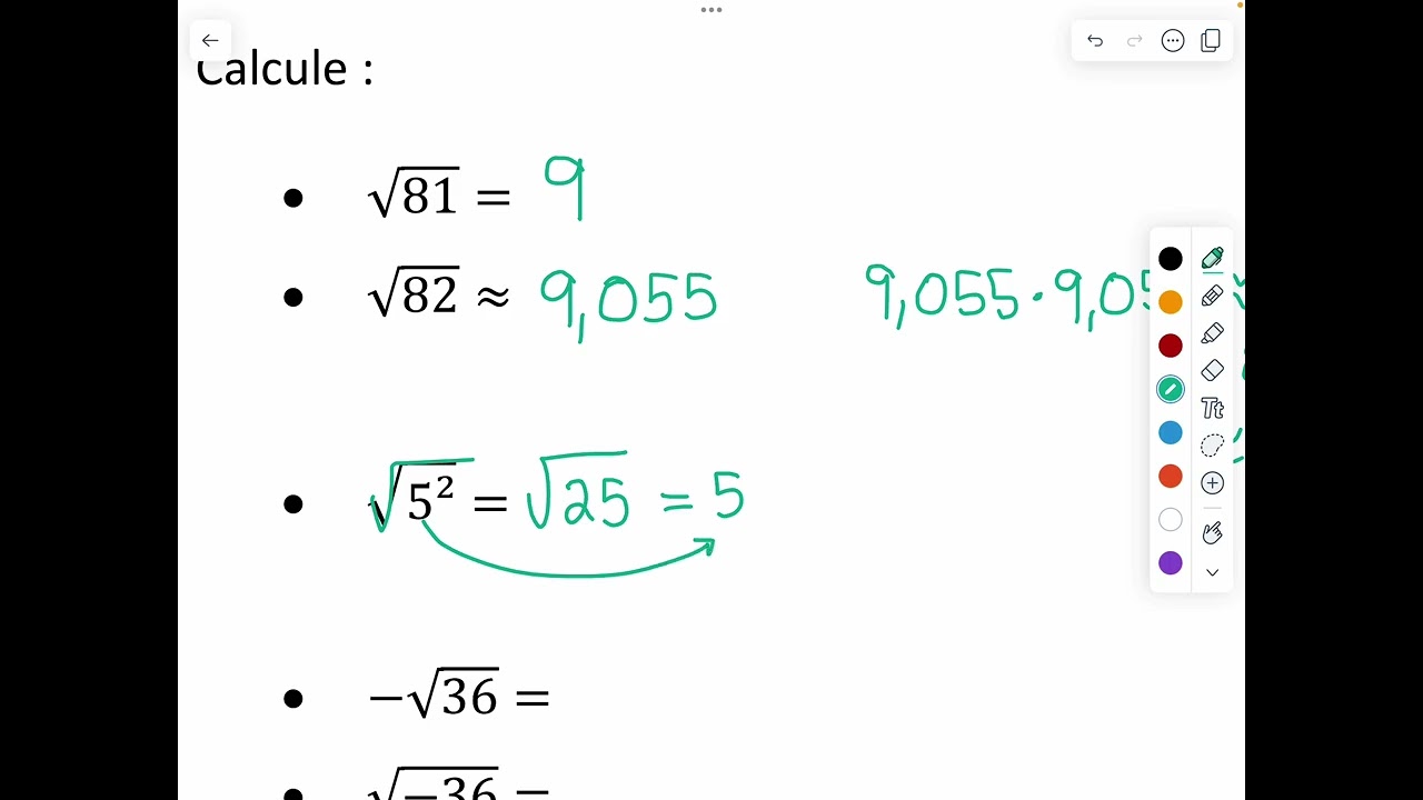 Ndc aire racine carrée 14-15