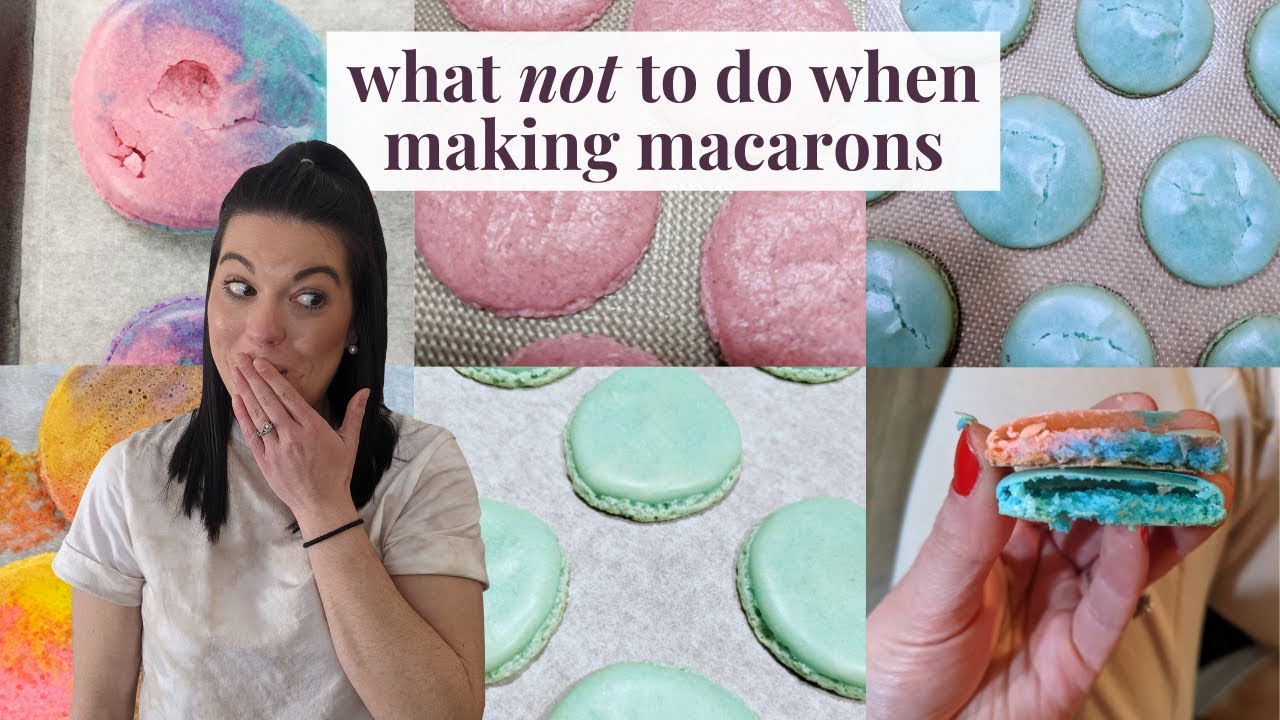 What Not to Do When Making Macarons | Tips for Troubleshooting Bad Macarons - Homebody Eats