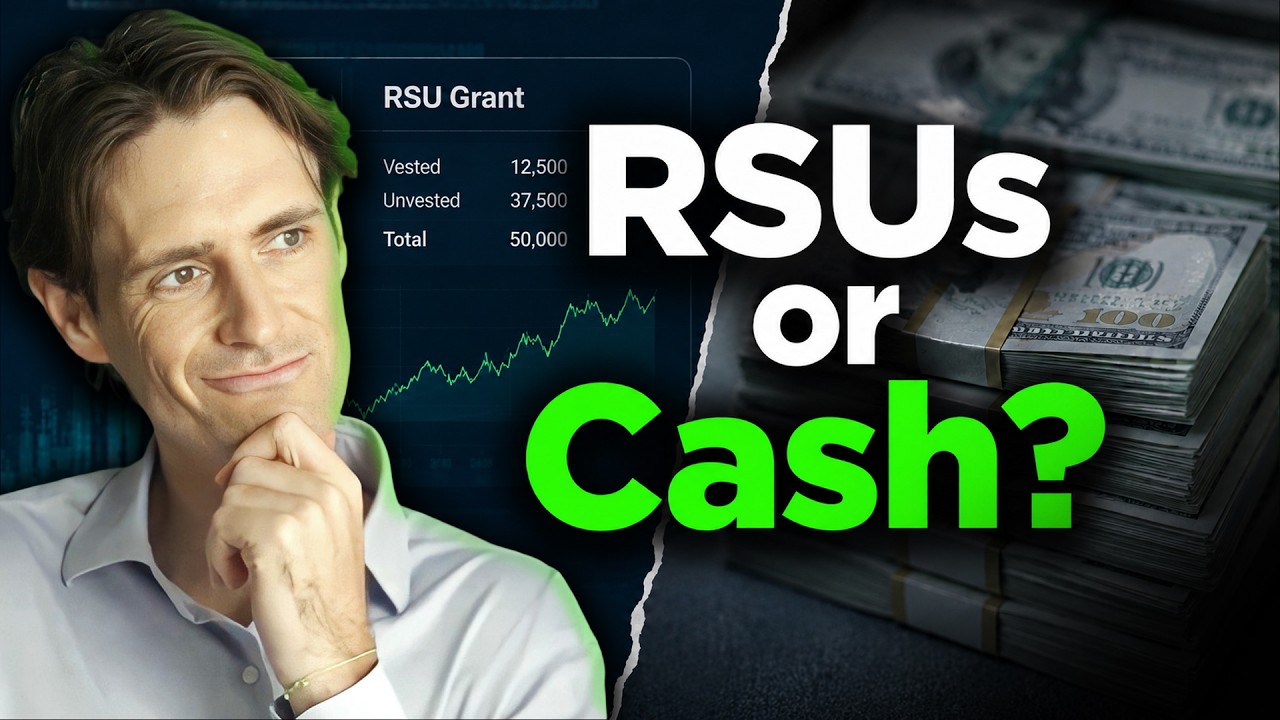 Rsusr101 Example RSUs 101: Taxes, Vesting, and Wealth-Building Strategies - YouTube