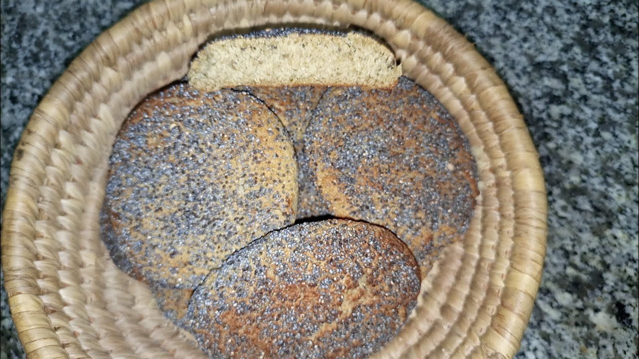 خبز الدخن أو إيلان بالخميرة البلدية بدون دقيق أبيض🍞 يرمم ويقوي العظام ويحد من هشاشتها