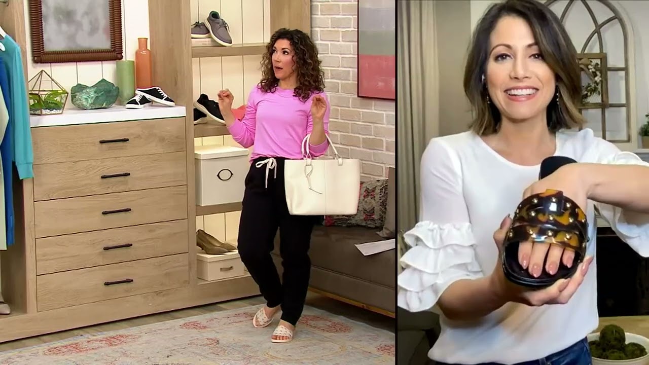 Vince Camuto Jelly Slide Sandals - Emelon on QVC